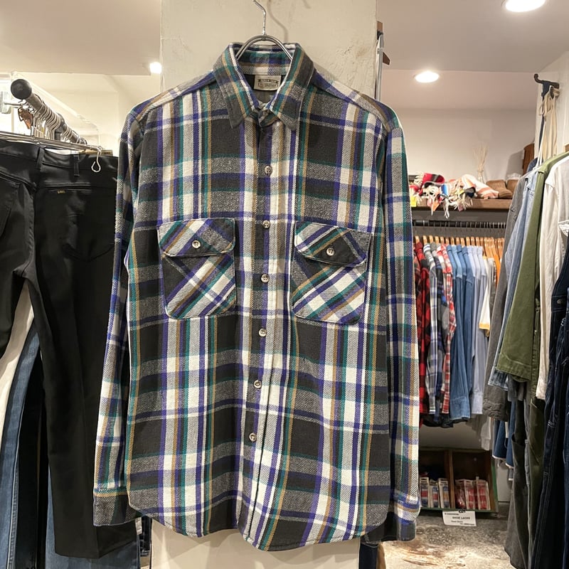 80s FIVE BROTHER ネルシャツ ファイブブラザー USA製 80年代 80s FIVE BROTHER ネルシャツ ファイブブラザー USA製 80年代
