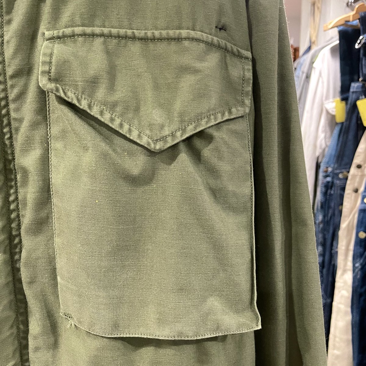 60s US ARMY M-65 Field Jacket 2nd type SMALL-SH