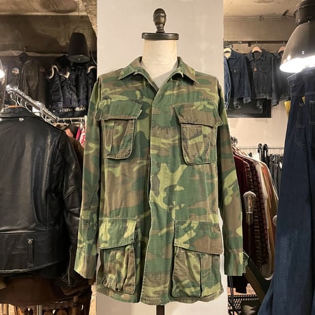 グリーンリーフ迷彩上下 森林で抜群の効果あり！【アメリカの軍服】熱帯用迷彩ジャケット