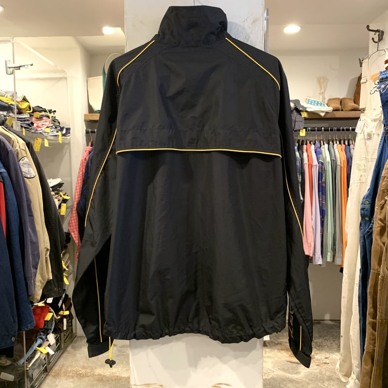 90s POLO SPORT ナイロンジャケット 黒×黄 シャカシャカ ポロ 90s POLO SPORT ナイロンジャケット 黒×黄 シャカシャカ ポロ