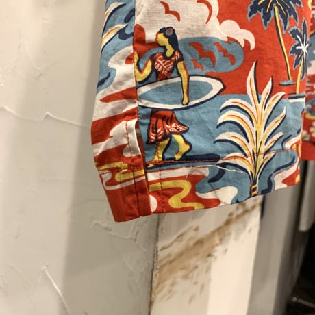 POLO RALPH LAUREN　S/Sアロハシャツ　ラルフローレン　オープンカラーシャツ　(S3713)