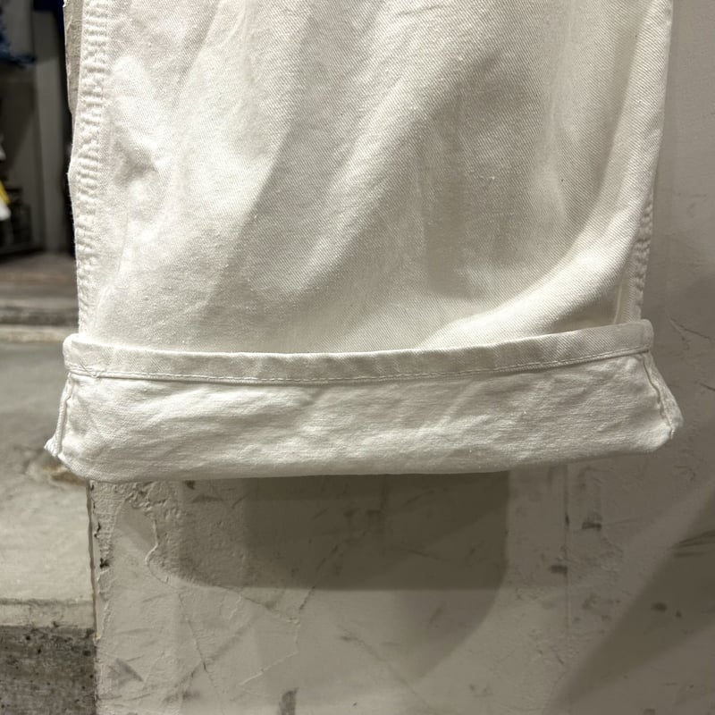 Carhartt ホワイト オーバーオール 1990s Carhartt 生成りオーバーオール MADE IN USA 表記W36 L30