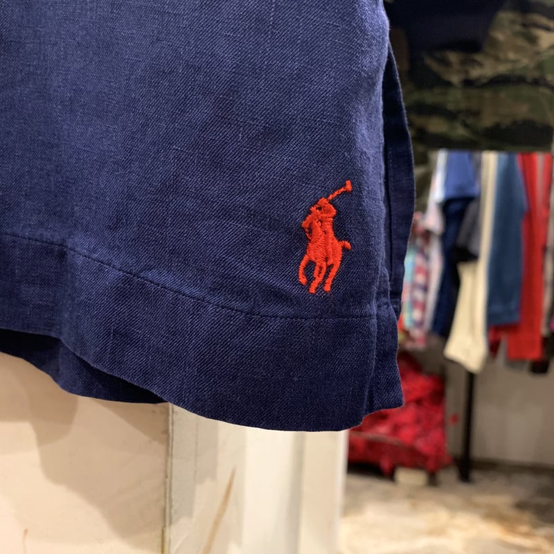 90'S リネン 濃紺 開襟シャツ Polo by RalphLauren S 90'S リネン 濃紺 開襟シャツ Polo by RalphLauren S - メルカリ