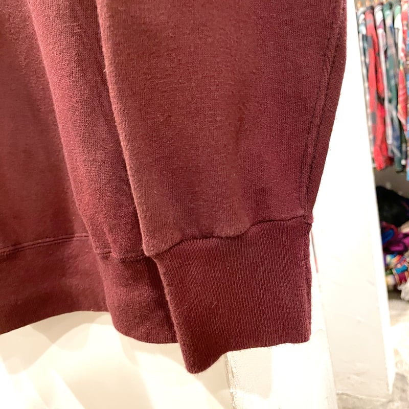 Champion Vintage Sweat 70s USA製 バータグ フロッキープリント