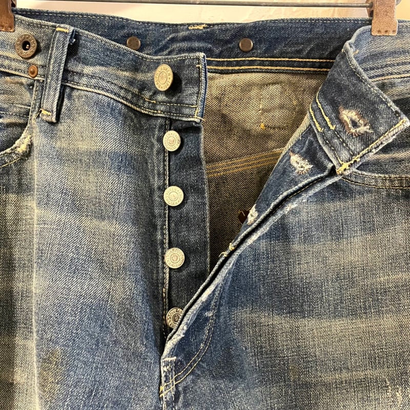 Ralph Lauren カットオフデニムパンツ DEAD STOCK USED加工 Ralph Lauren カットオフデニムパンツ DEAD STOCK USED加工