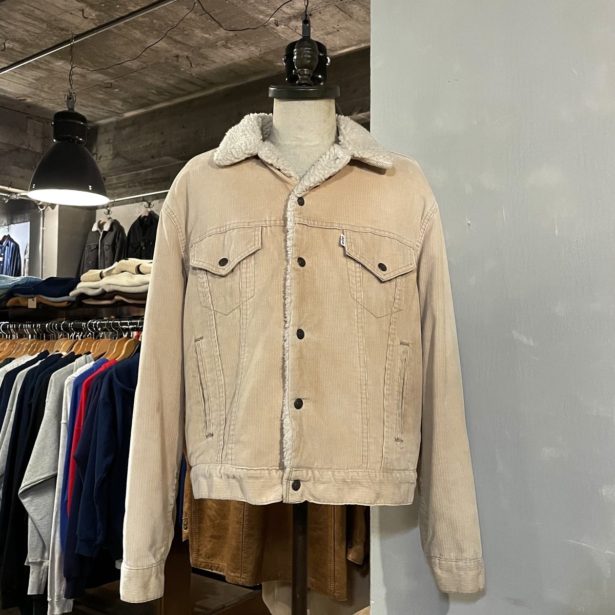 80s Levi's コーデュロイ ボアジャケット USA製 リーバイス 46サイズ