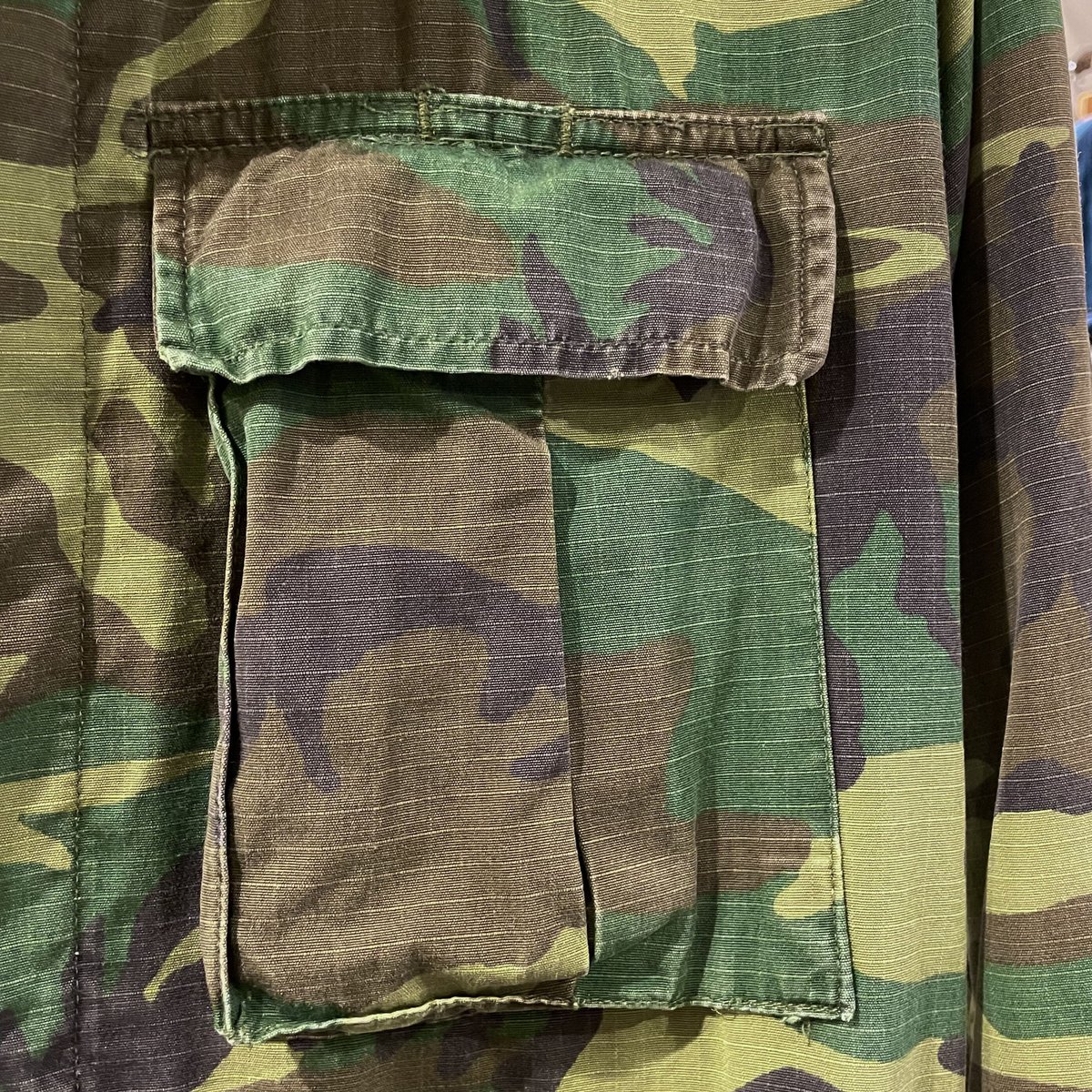 70s〜 US MILITARY LC-1 リーフカモ BDU JACKET DPSC RDF