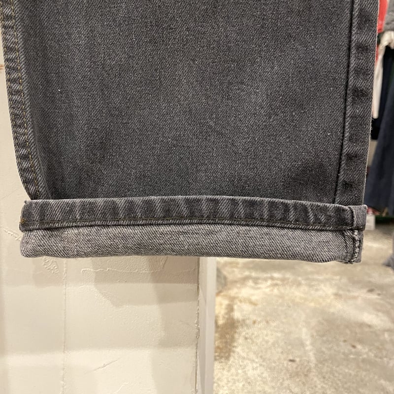 Levi's 42509-0258 80年代 リーバイス509 先染めブラックデニム Levi's 42509-0258 80年代 リーバイス509 先染めブラックデニム