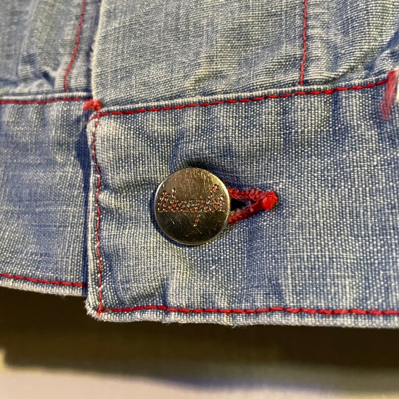 70s Wrangler シャンブレージャケット USA製 Size 38 ラングラー (S4