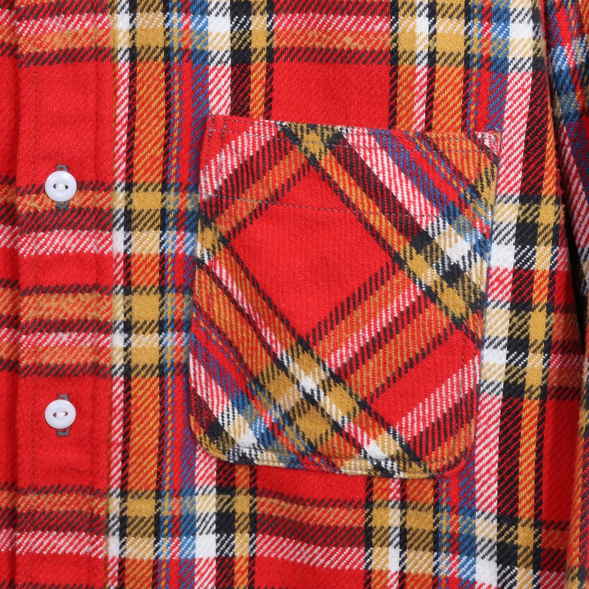 BIG MAC 70s ヴィンテージ ネルシャツ チェック柄 Sサイズ