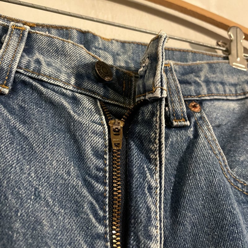 80s Levi's 505 0217 デニムパンツ 31×30 黒カン 内股シングル 80s Levi's 505 0217 デニムパンツ 31×30 黒カン 内股シングル