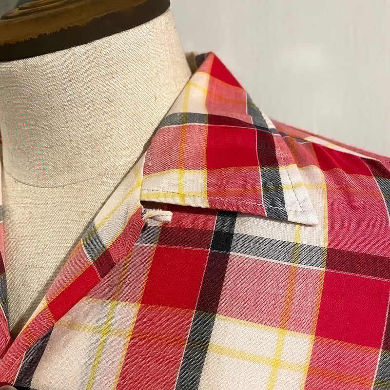 60s TOWNCRAFT Vintage S/S Shirt Size S ボックスシルエッ