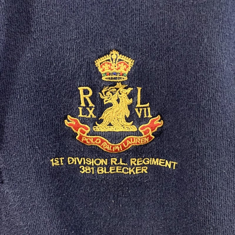 90s POLOラルフローレン　ビンテージスウェットパーカー　刺繍ロゴ　クッキー 90s POLOラルフローレン ビンテージスウェットパーカー 刺繍ロゴ