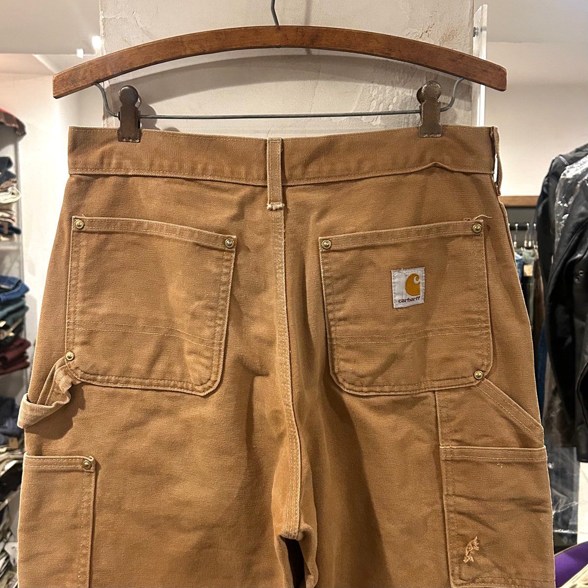 90s carhartt ダック地 ペインターパンツ ダブルニー カーハート 90s carhartt ダック地 ペインターパンツ ダブルニー カーハート