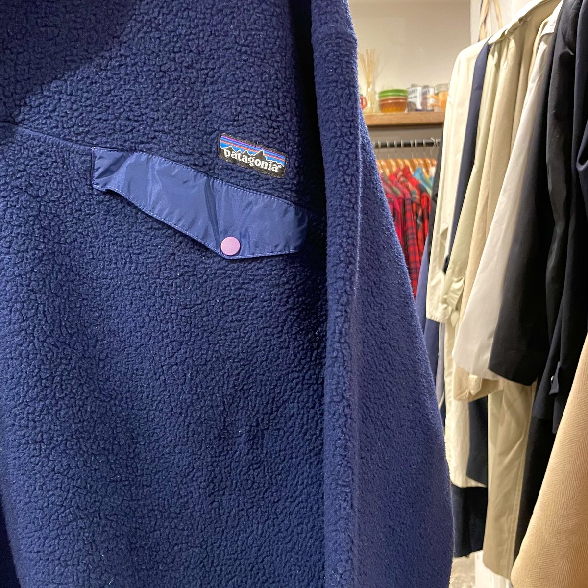 patagonia 90s シンチラスナップT XLサイズ 紺 パタゴニア patagonia 90s シンチラスナップT XLサイズ 紺 パタゴニア