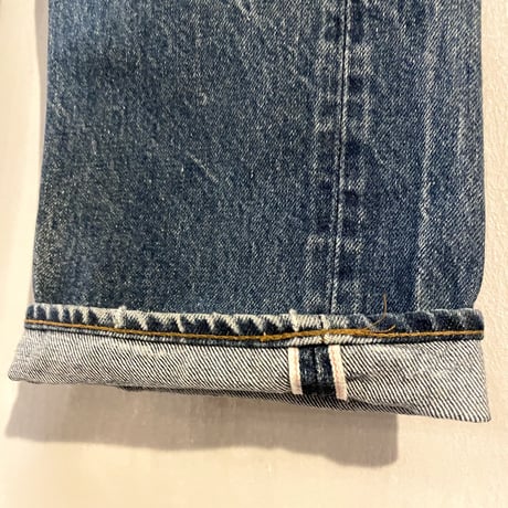 80s　Levi’s 501　赤耳　ボタン裏524　デニムパンツ　リーバイス　USA製　1982年　(S1780)
