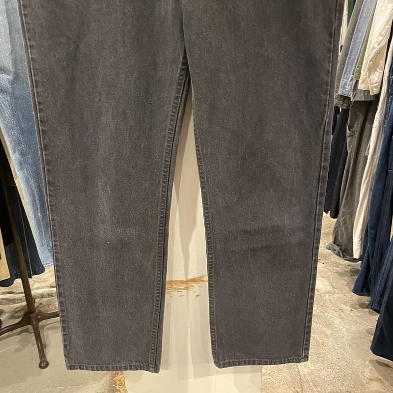 Levi's 42509-0258 80年代 リーバイス509 先染めブラックデニム