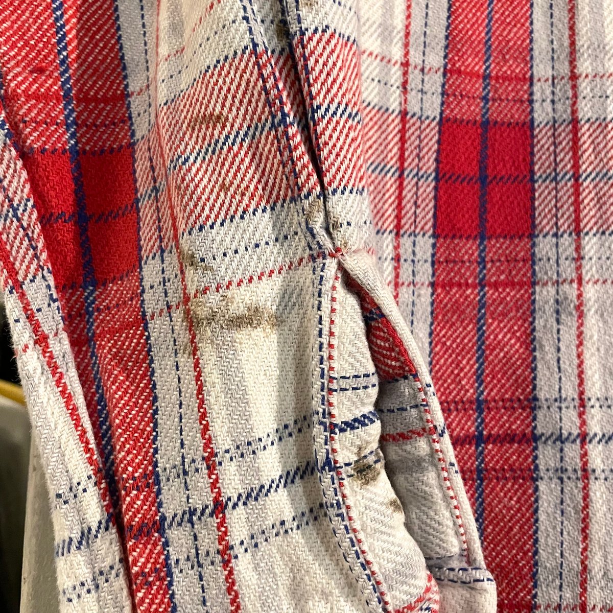 80s BIG MAC ST JOHN'S BAY ネルシャツ USA製 XL 古着 80s USA製 St John's Bay BIG MAC 好配色 チェック ヘビー