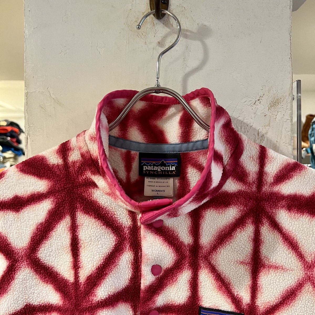 patagonia Mサイズ　シンチラ　スナップTフリース　総柄 Patagonia シンチラスナップT パタゴニア 総柄 フリース
