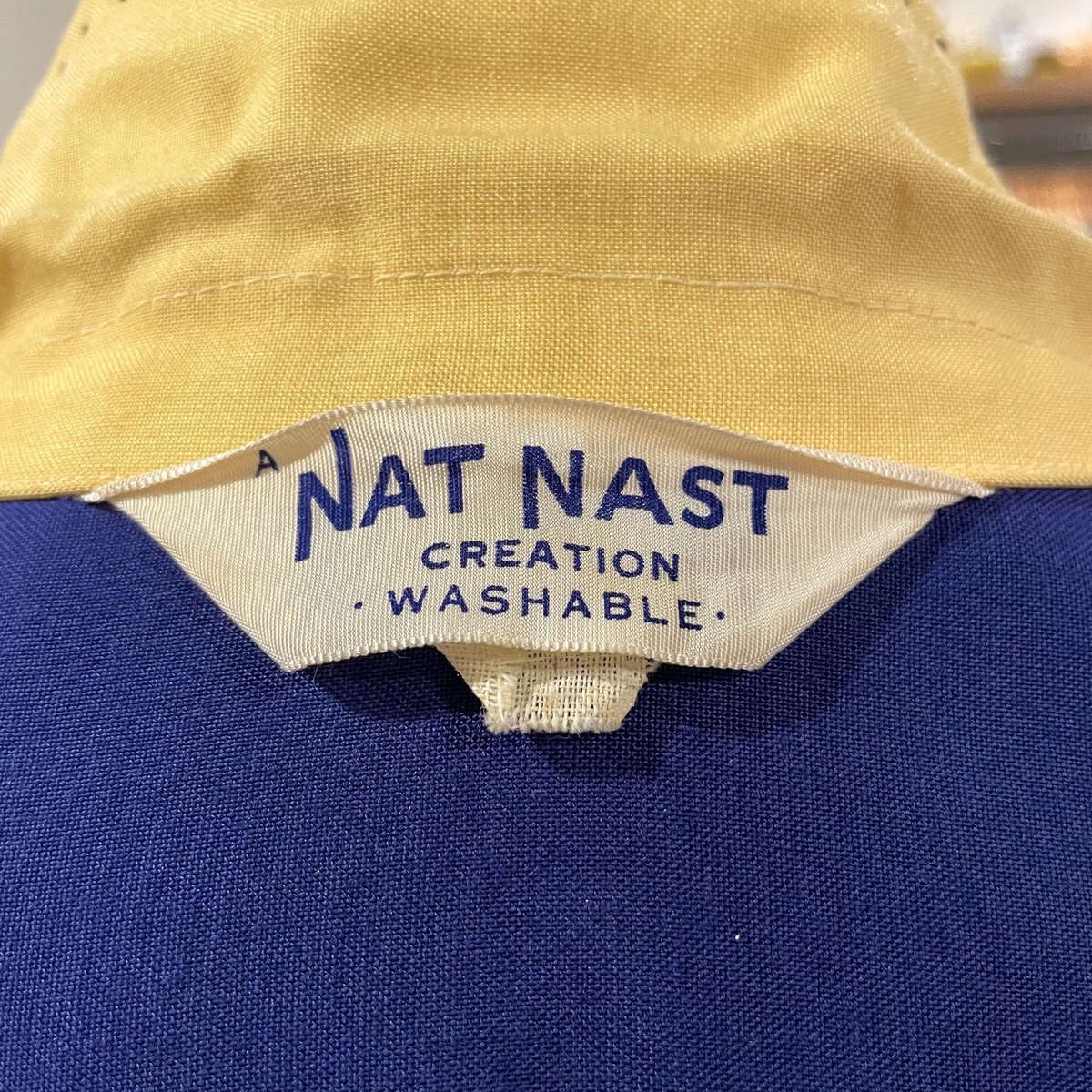 NAT NAST(ナットナスト) ボウリングシャツ チェーンステッチ メンズ