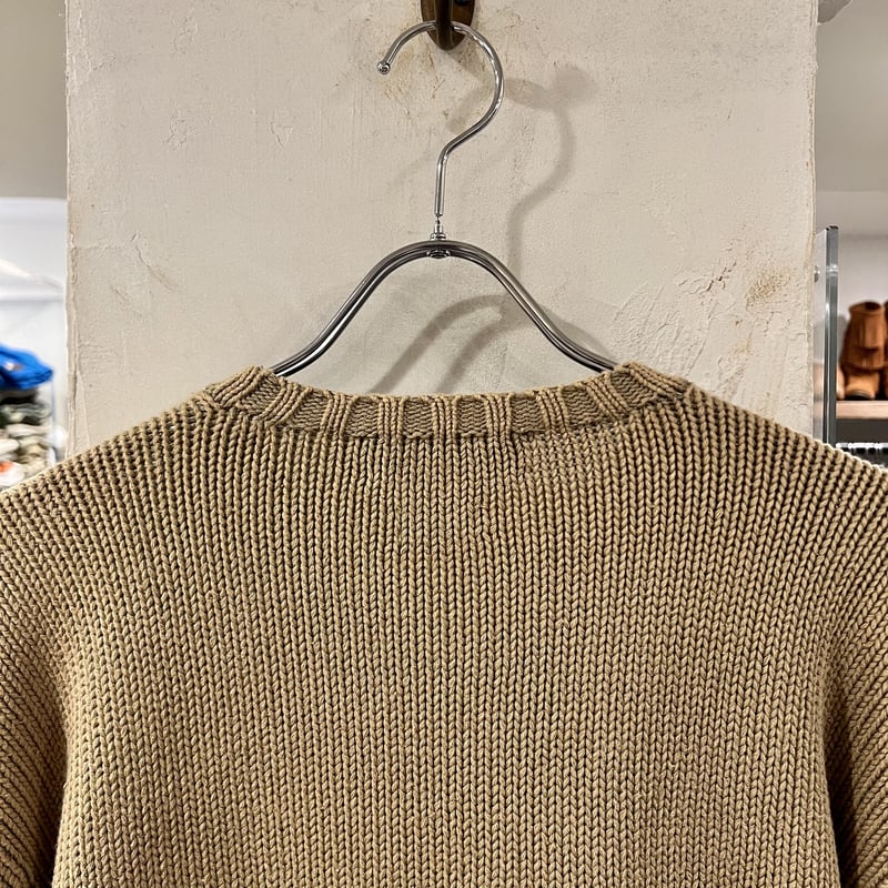 Ralph Lauren ベージュ 長袖セーター コットンニット　Sサイズ POLO by Ralph Lauren コットンニットセーター ラルフローレン
