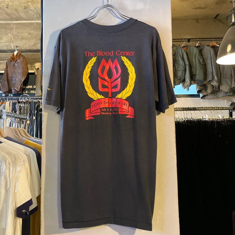 80s Hanes S/S Tシャツ KLOL ラジオ局 USA製 Size XL (S424
