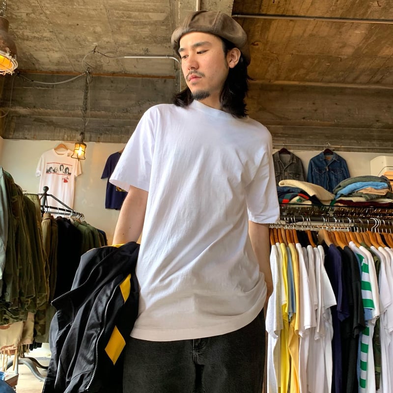 70s JC Penney ヴィンテージTシャツ ショートスリーブ 無地T ホワイト 
