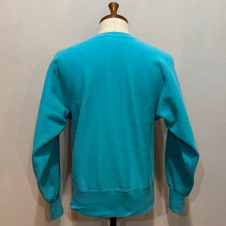 90s　Champion　リバースウィーブ　Reverse Weave　USA製　Size M　目あり　刺繡タグ　チャンピオン　(S5391)