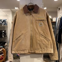 carhartt　デトロイトジャケット　Size L相当　カーハート　ブラウン　ダックジャケット　雰囲気系　(S5237)