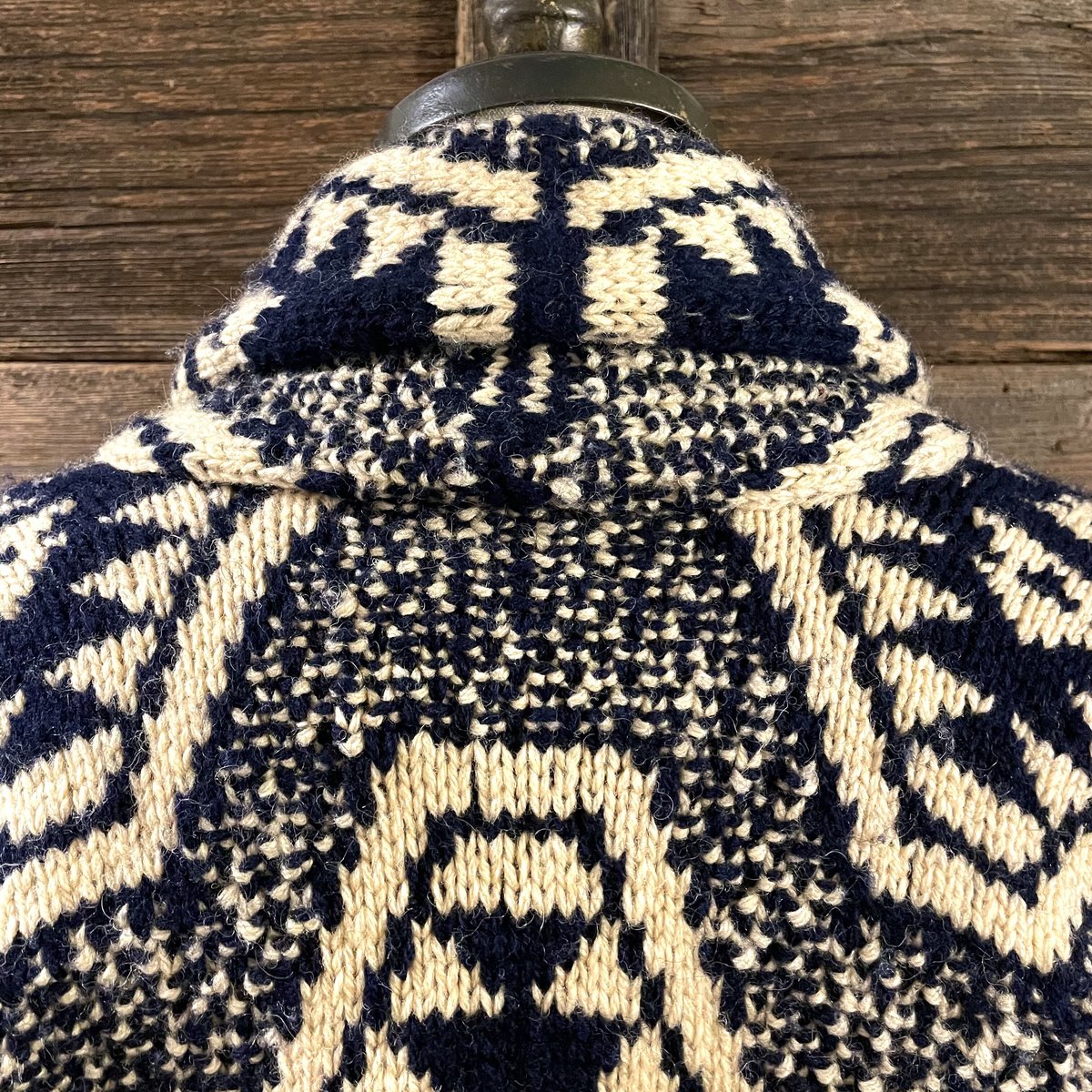 RALPH LAUREN COUNTRY 90s ネイティブ柄 ショールカラー RALPH LAUREN COUNTRY 90s ネイティブ柄 ショールカラー
