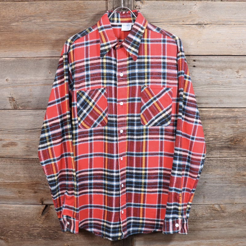 BIG MAC ヴィンテージ ネルシャツ 70年代 ビッグマック チェック柄 70s