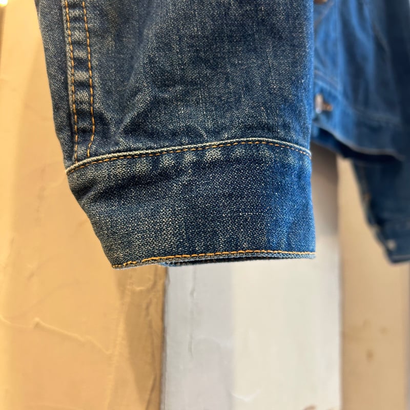 70s Wrangler 124MJ デニムジャケット ラングラー Size 40 USA製 70s Wrangler 124MJ デニムジャケット ラングラー Size 40 USA製