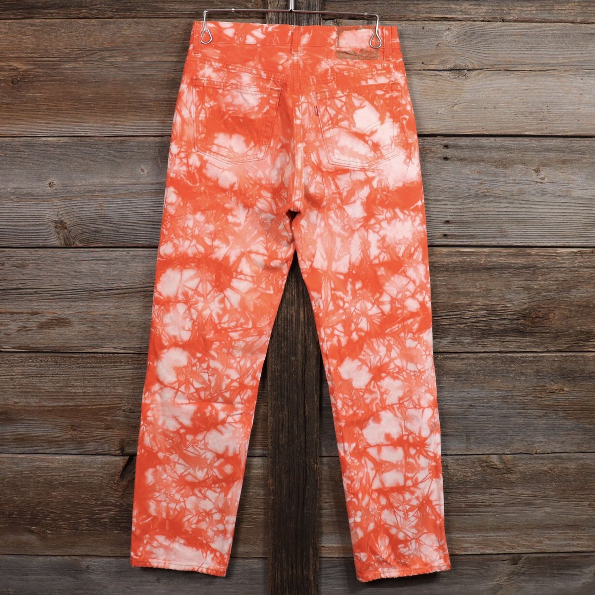 Levis 501 90s USA製 後染めデニムパンツ タイダイ 絞り染め