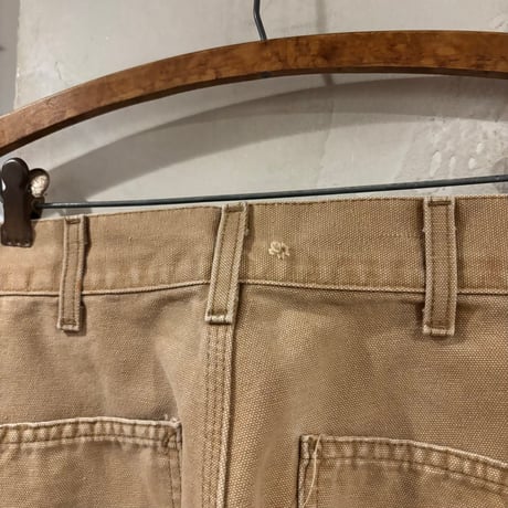 carhartt　ダック地　ペインターパンツ　カーハート　ブラウン　雰囲気系　32×31　(S5443)