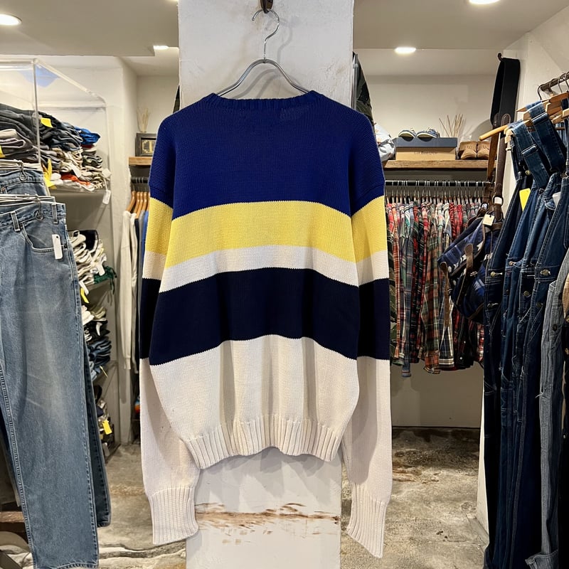 ラルフローレン ボーダーニット ポロ ラルフローレン ボーダー ハイネック ハーフジップ