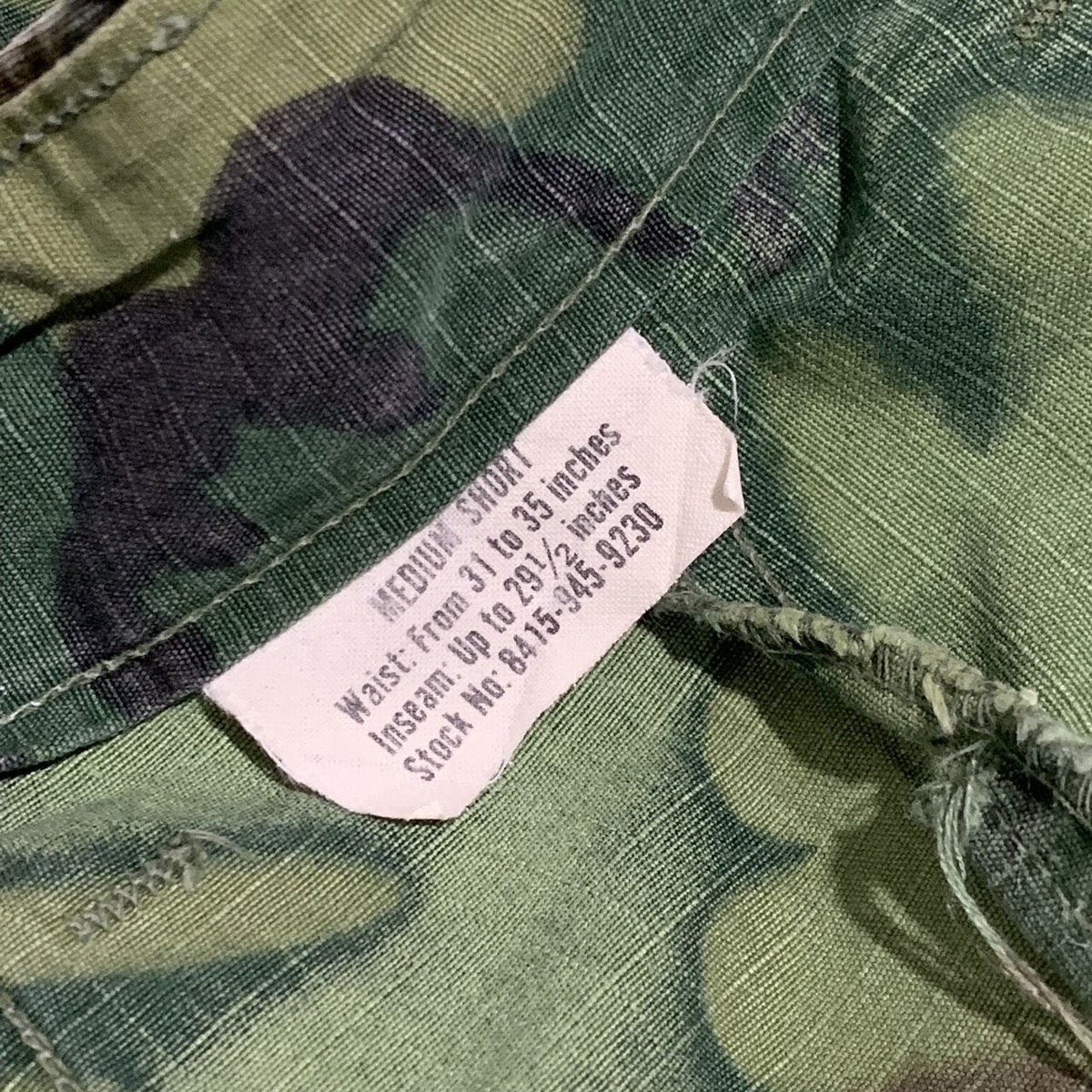 US ARMY 60s ジャングルファティーグパンツ カットオフ | DUFF