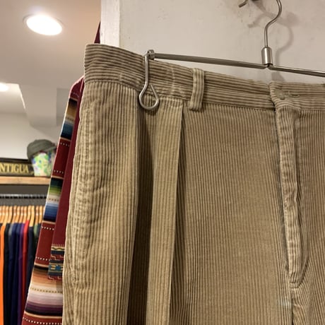 POLO by Ralph Lauren　コーデュロイパンツ　ラルフローレン　タック入り　ベージュ　ANDREW PANT　(S3278)