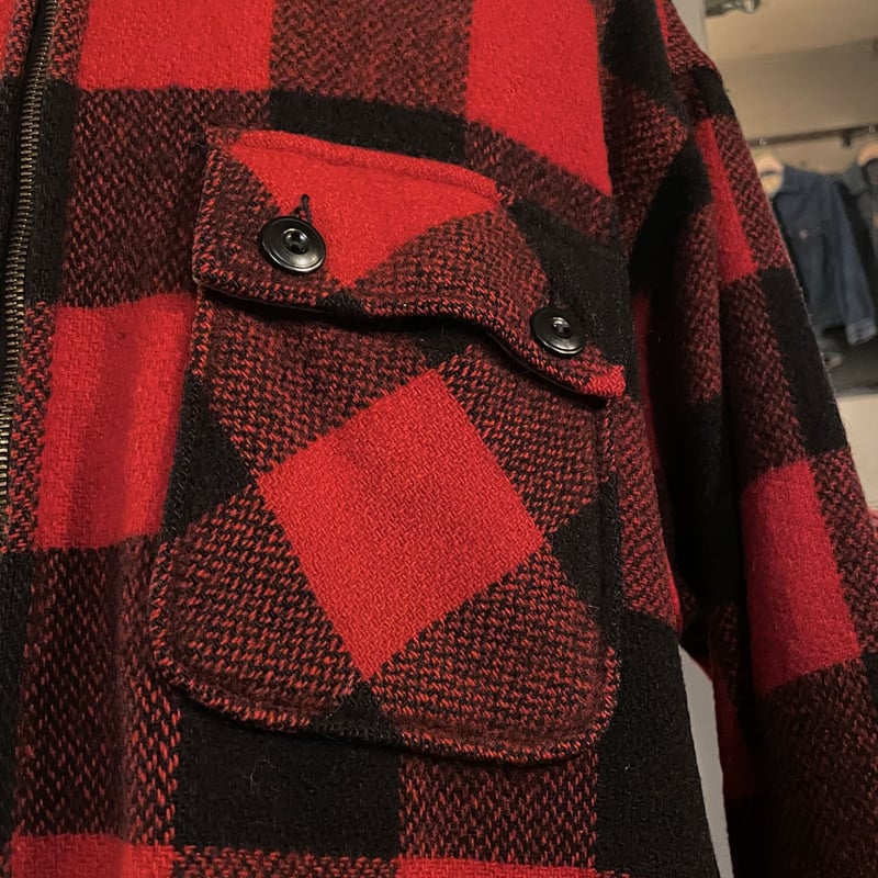 40〜50s ウールジャケット 50s Field&stream GORDON&FERGUSON オンブレチェック ウール