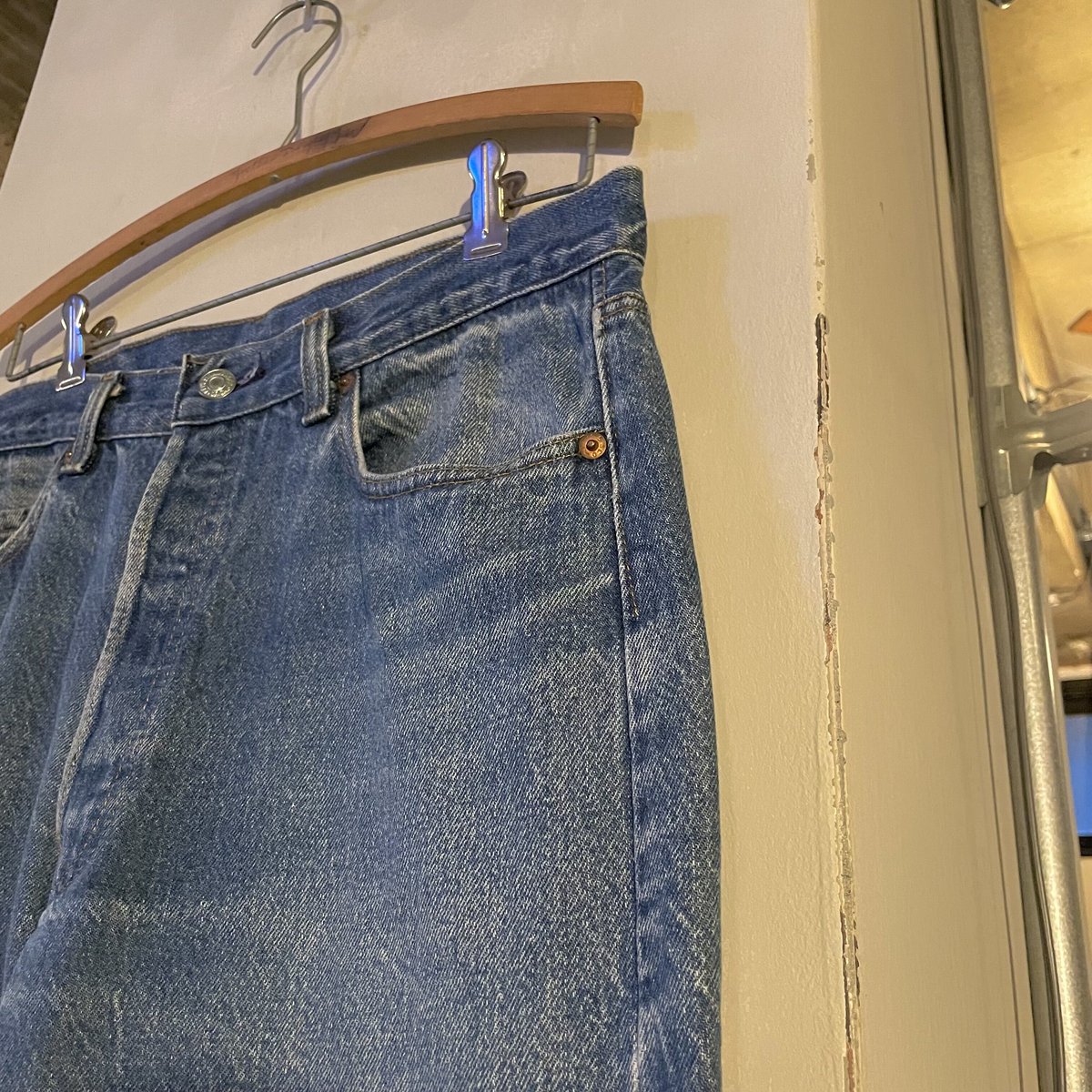 80s Levi's 501 0115 デニムパンツ 32×31 USA製 裾チェーン 80s Levi's 501 0115 デニムパンツ 32×31 USA製 裾チェーン