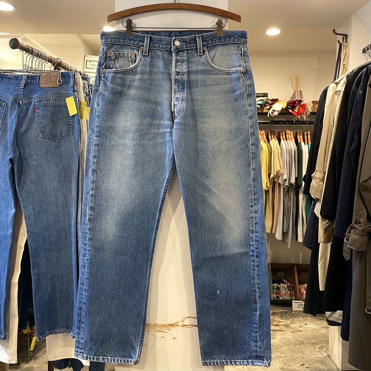 Levi's リーバイス 501 USA製 1998年製 ヴィンテージデニム 1998年製 新品 USA製 リーバイス501xx リジッド デニム ジーンズ