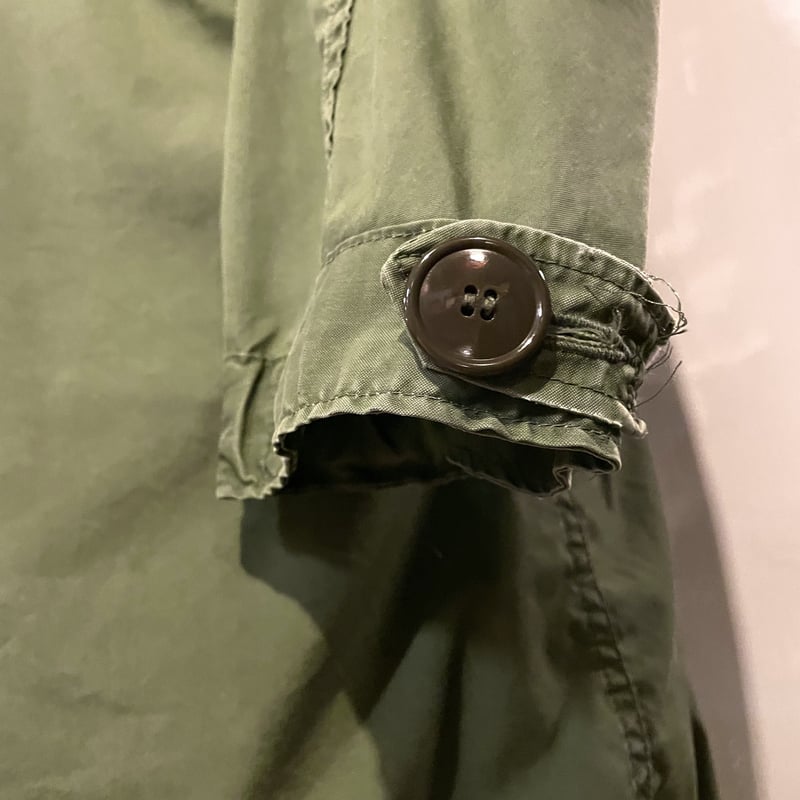 80s US ARMY M-65 PARKA フィッシュテールパーカー SCOVILL ZIP