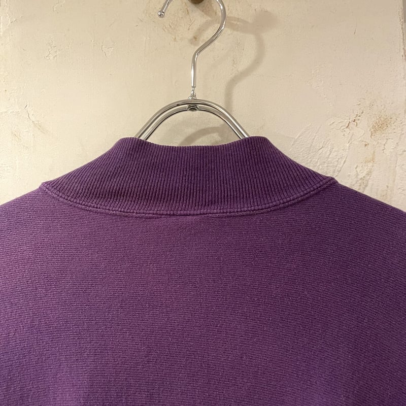 90s Champion スナップカーディガン reverse weave パープル USA