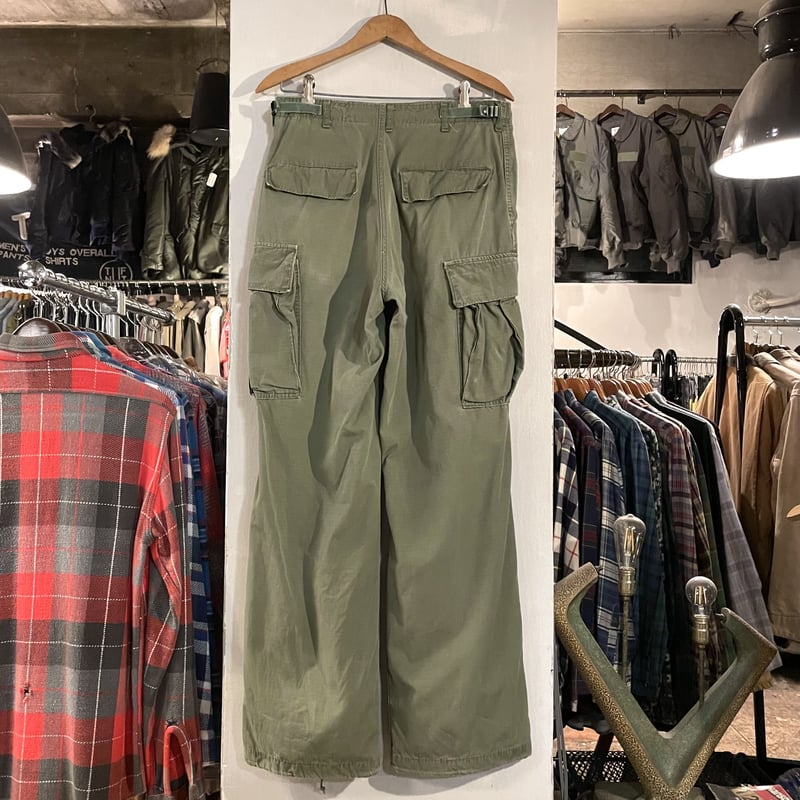 60s US ARMY Jungle Fatigue Pants S-L 5th Type 4 60s US ARMY Jungle Fatigue Pants S-L 5th Type 4