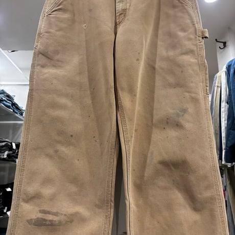 carhartt　ダック地　ペインターパンツ　カーハート　ブラウン　雰囲気系　34×31 ½　(S5441)