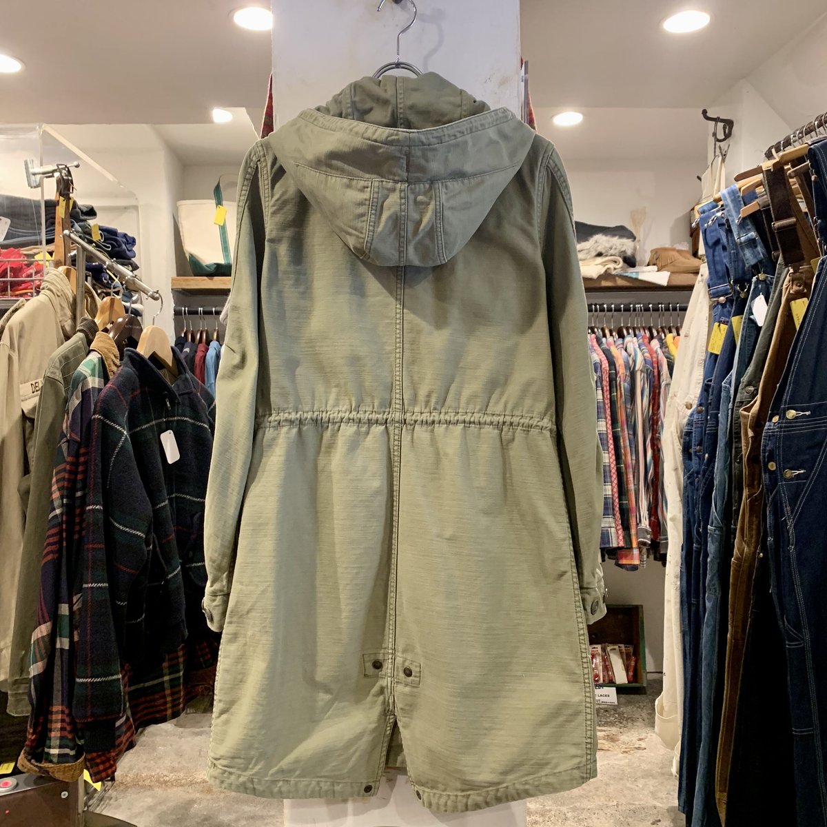 希少90s Ralph Lauren ラルフM-51 デニムモッズコート XL-