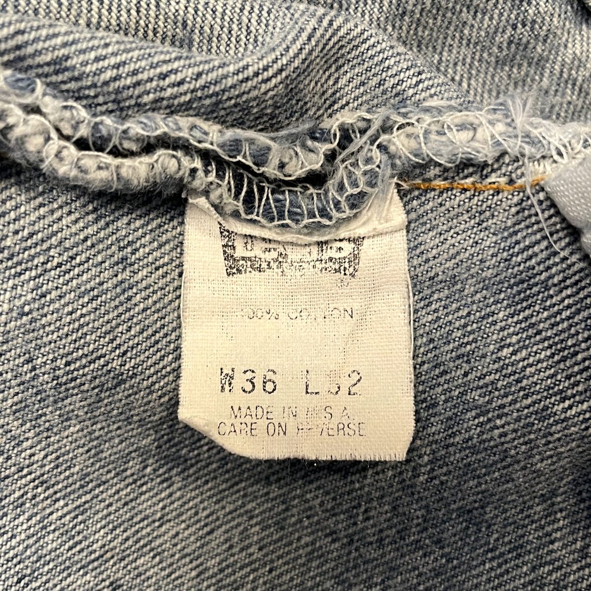 90s Levi's 501 リーバイス デニムパンツ 34×31 USA製 ボタン裏 90s Levi's 501 リーバイス デニムパンツ 34×31 USA製 ボタン裏