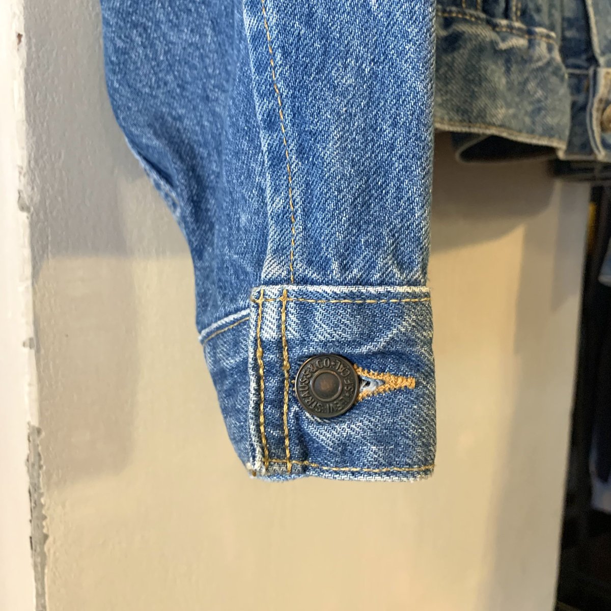 80s Levi's 70507-0214 デニムジャケット リーバイス ハンドウォーマー