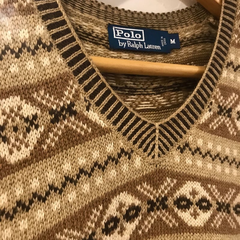 POLO RALPH LAUREN ニットベスト カシミア混 ポロラルフローレン