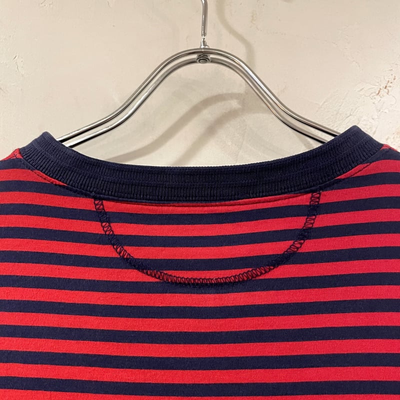 POLO Ralph Lauren ボーダー柄Tシャツ ヘンリーネック ラルフ