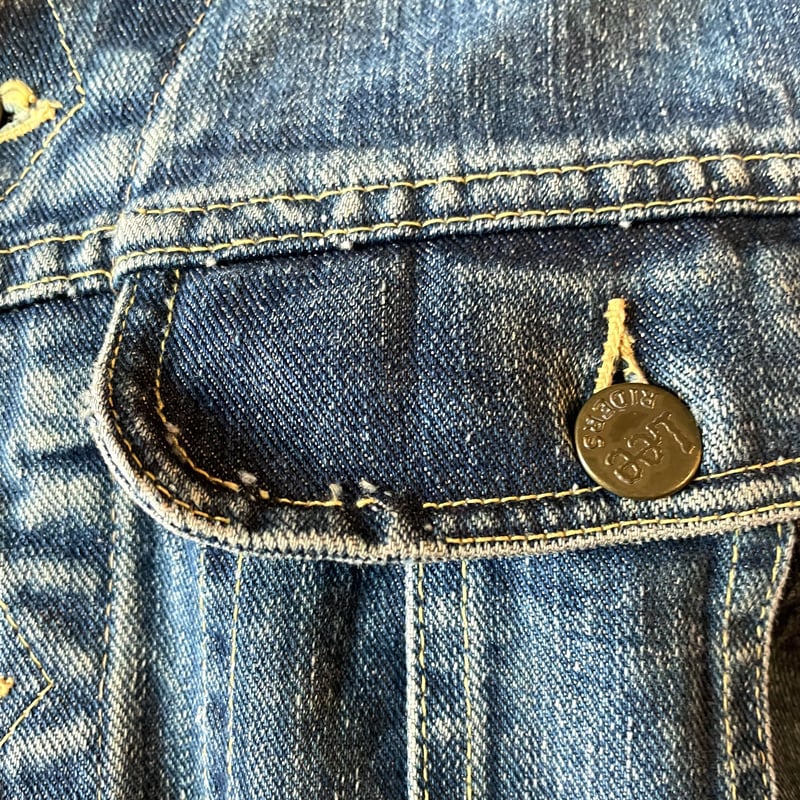 Lee 101 J デニムジャケット 60s後半〜70s前半 アメリカ製 60's Lee 101J Denim Jacket | 米国製ヴィンテージ - 古着屋
